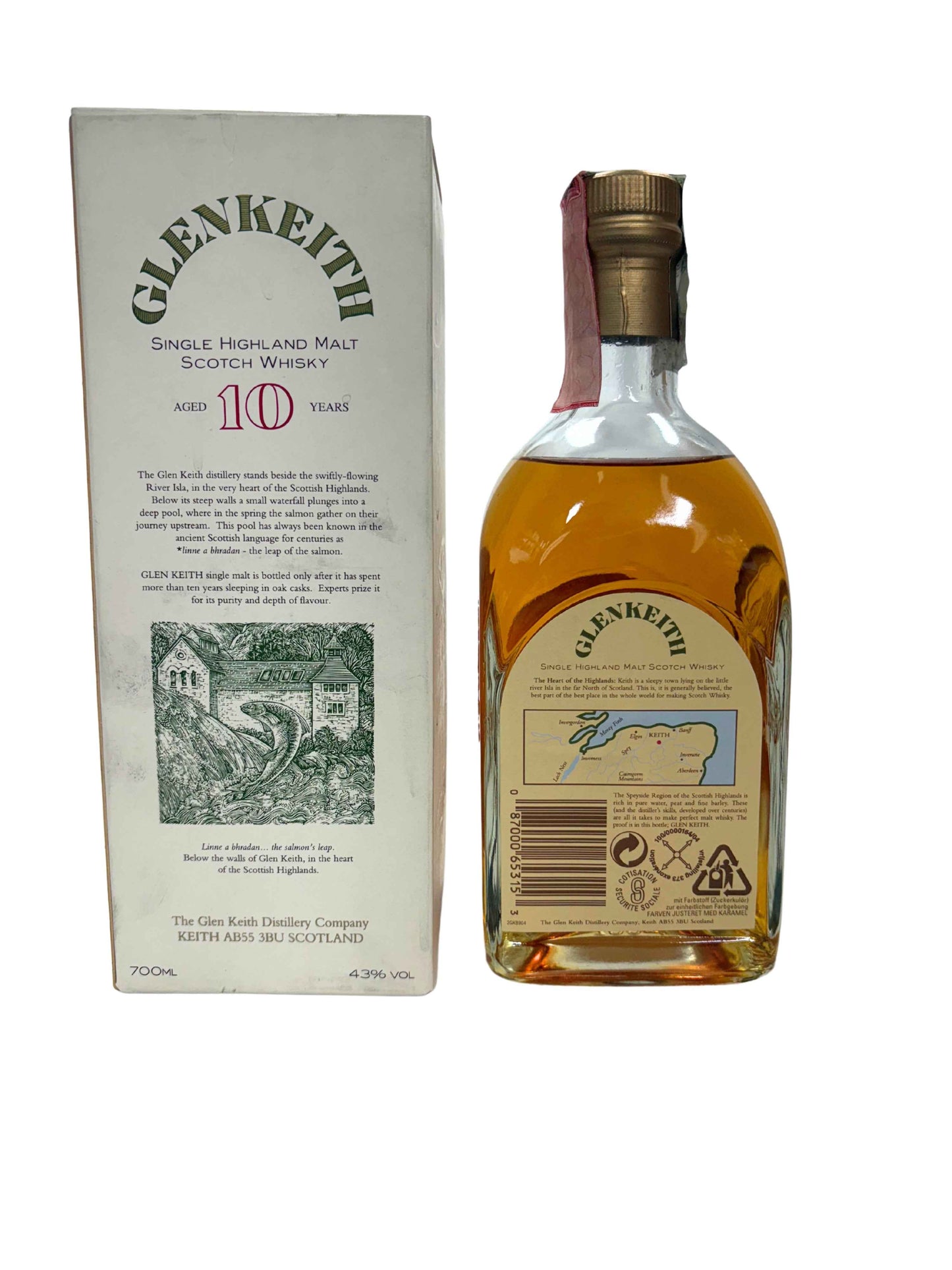 GlenKeith 10y 43% 70cl