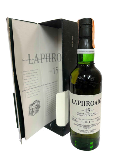 Laphroaig 15y 43% 70cl SQUARE BOX