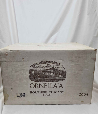 Bottiglia di vino ​Ornellaia Bolgheri Superiore 2004 | Vino Rosso