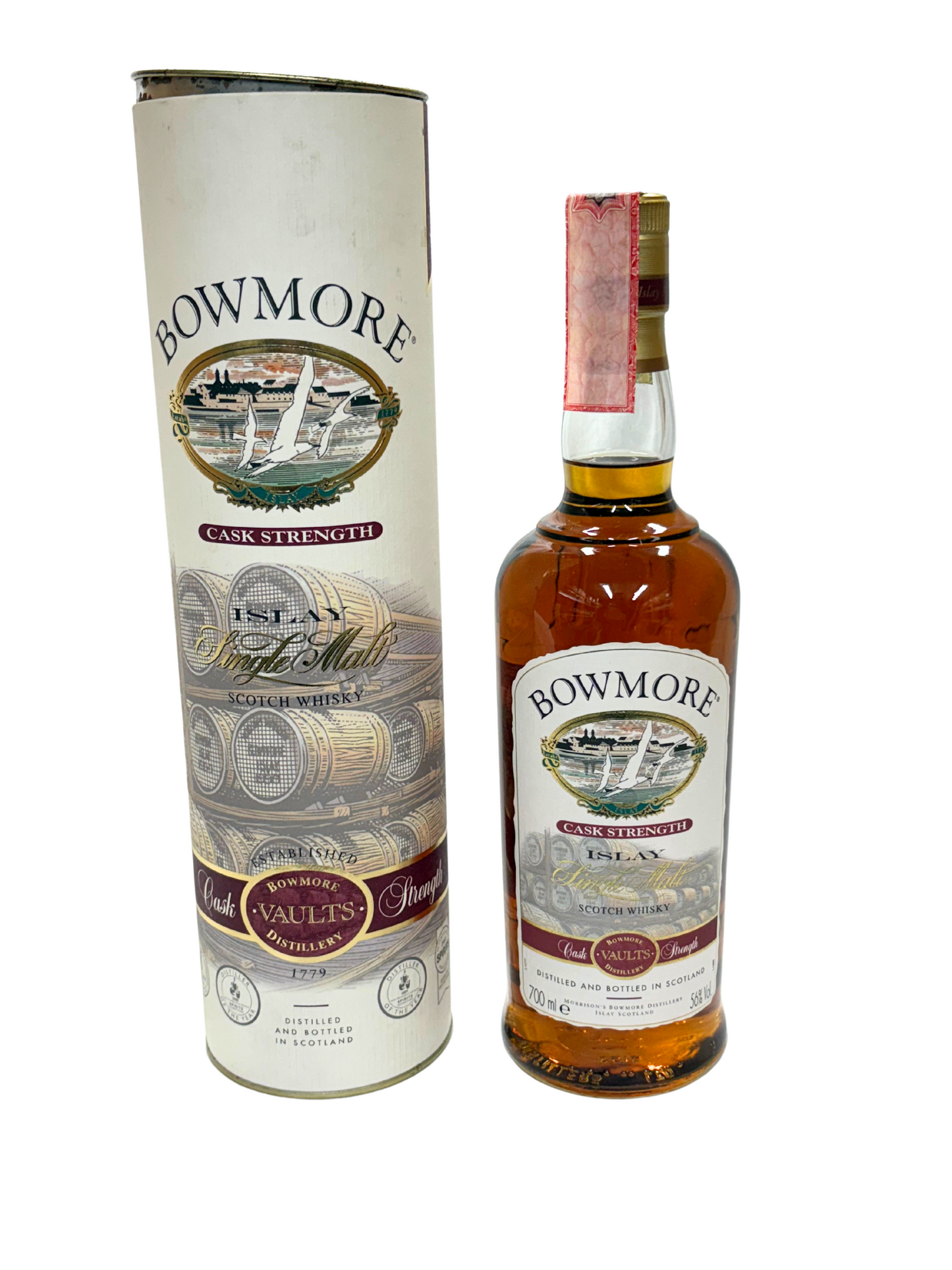 Bowmore Cask Strength 56% - Single Malt Scotch Whisky 70cl - Timeless Whisky