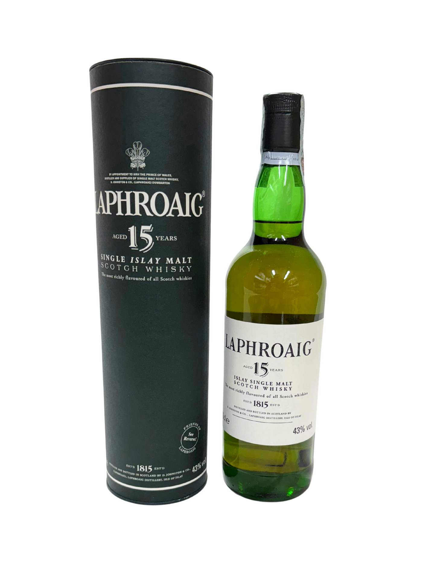Laphroaig 15 Anni – Single Malt Scotch Whisky 43% 70cl - Timeless Whisky