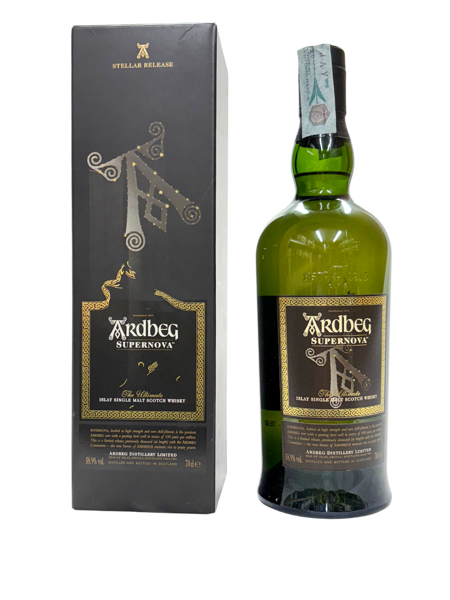 Ardbeg Supernova 2009 Stellar Release – Edizione Limitata, 58.9% - Timeless Whisky