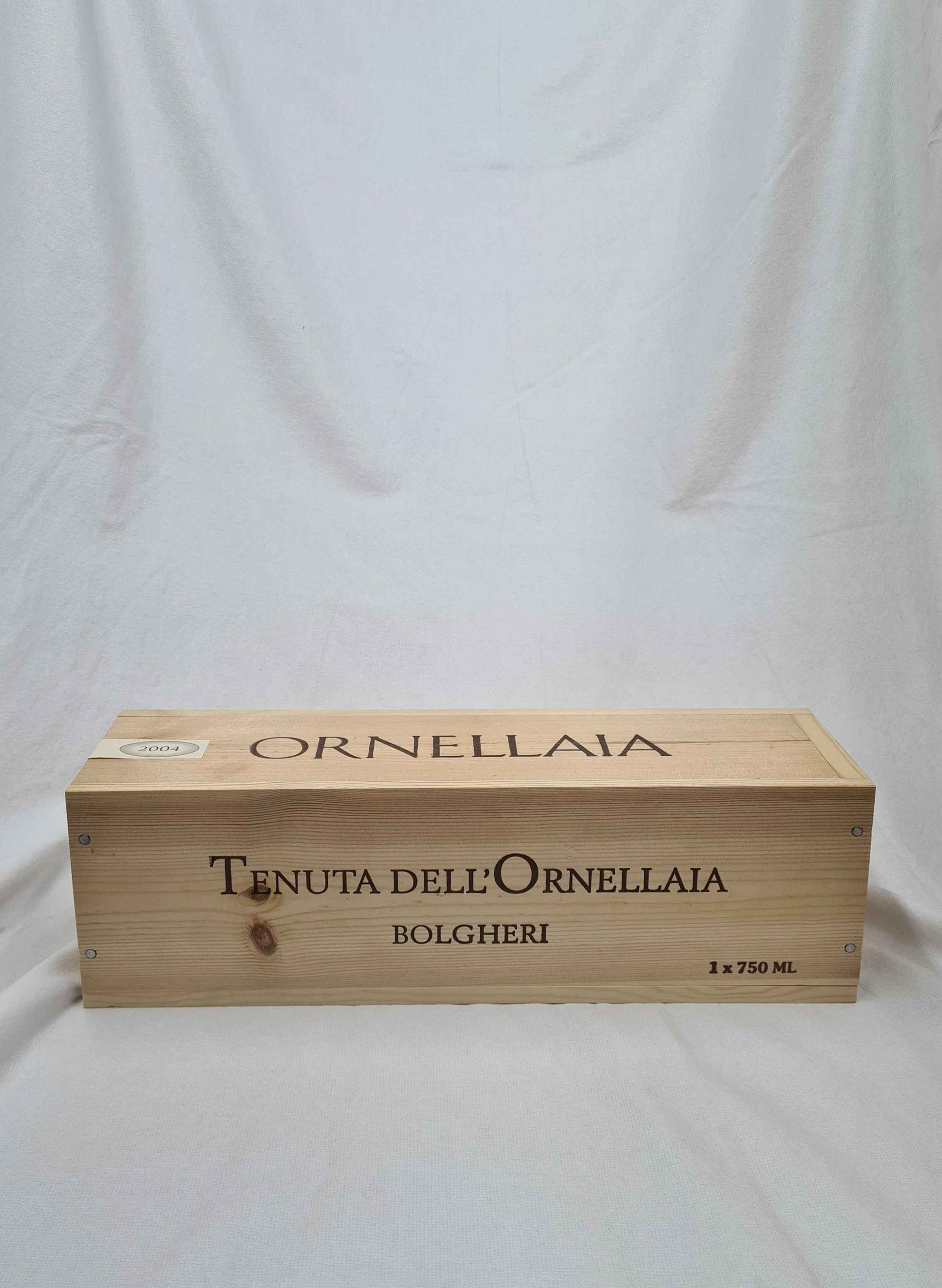 Bottiglia di vino ​Ornellaia Bolgheri Superiore 2004 | Vino Rosso