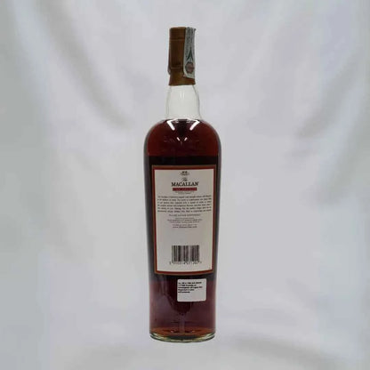 Bottiglia di scotch whisky ​Macallan 10 years old Cask Strength 58,4% 1L | Single Malt | Sherry Wood Cask - Timeless Whisky