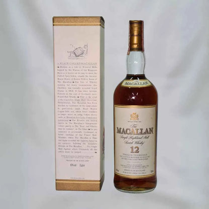 Bottiglia di scotch whisky ​Macallan 12 years old Scotch Whisky | Single malt | 1L 43% | sherry wood cask in vendita nello shop online