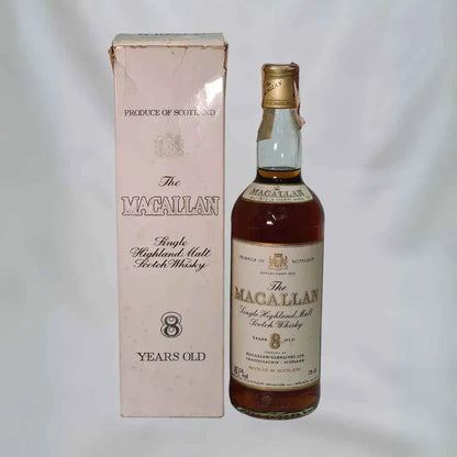 Bottiglia di scotch whisky ​Macallan 8 years old | Single Malt | 75cl 43% | Sherry Wood Cask | Rinaldi