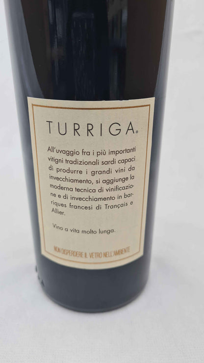 Bottiglia di vino ​Turriga 1994 Isola dei Nuraghi IGT | Vino Rosso Cantine Argiolas
