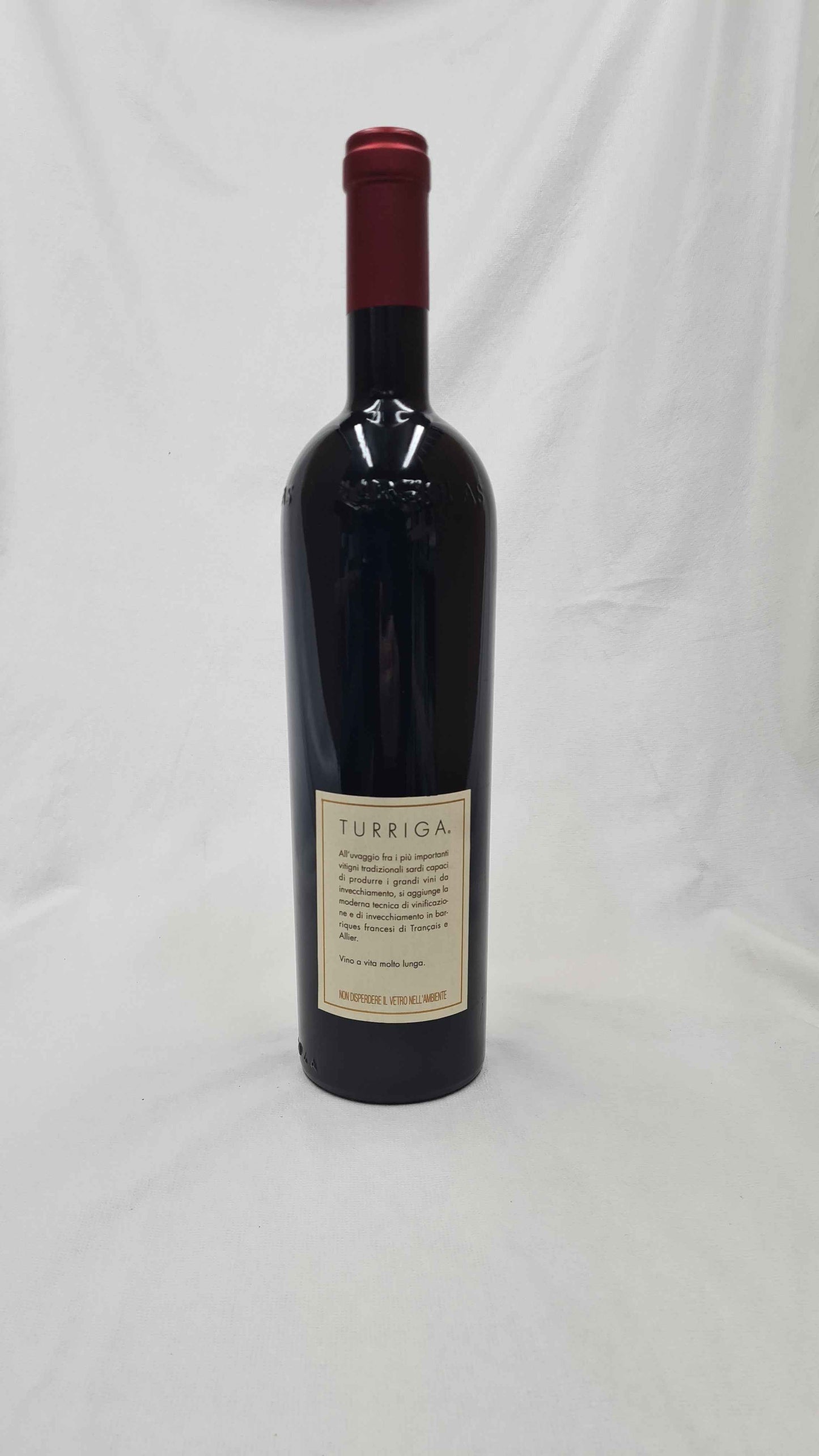 Bottiglia di vino ​Turriga 1994 Isola dei Nuraghi IGT | Vino Rosso Cantine Argiolas